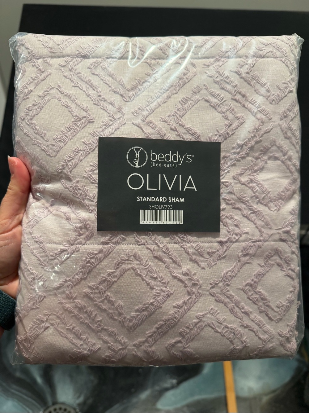 OLIVIA buddy’s Standard Sham - Light Purple